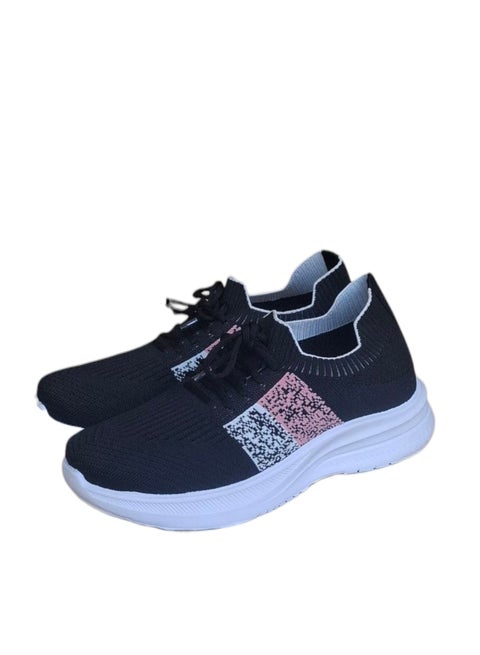 Slip on sport shoes for unisex 2025 Black