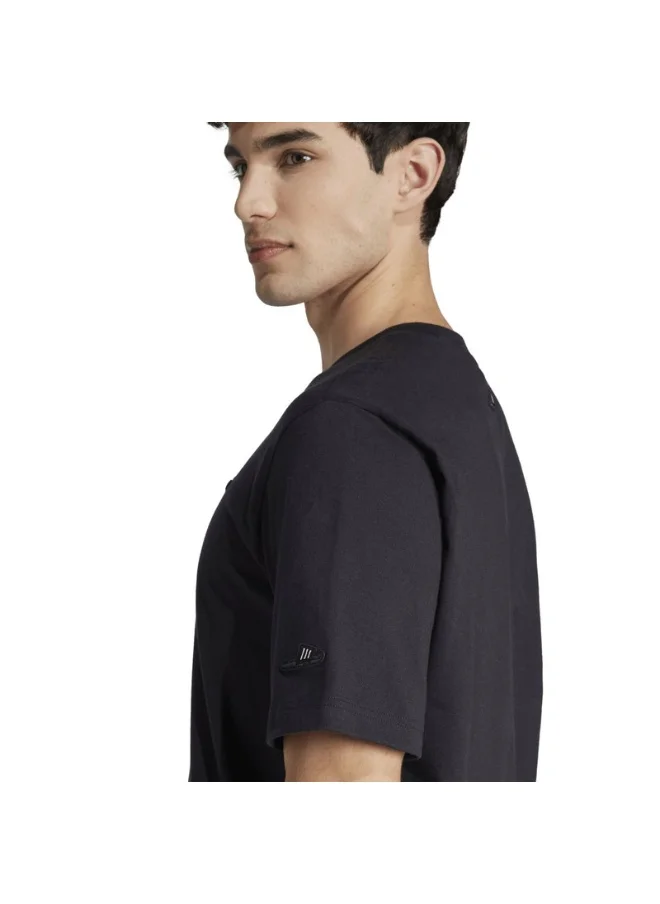 اديداس adidas M L SLIDES TEE Black Training T-SHIRTS for Men - XS
