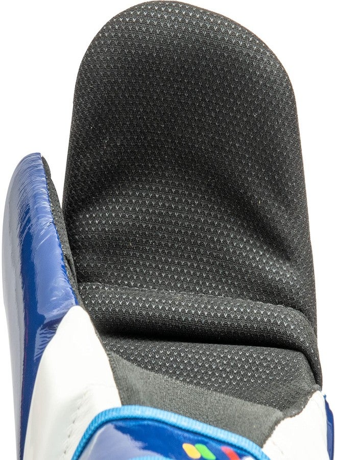 Top Ten Glossy Block ITF Pointfighter Gloves Blue - Image 5