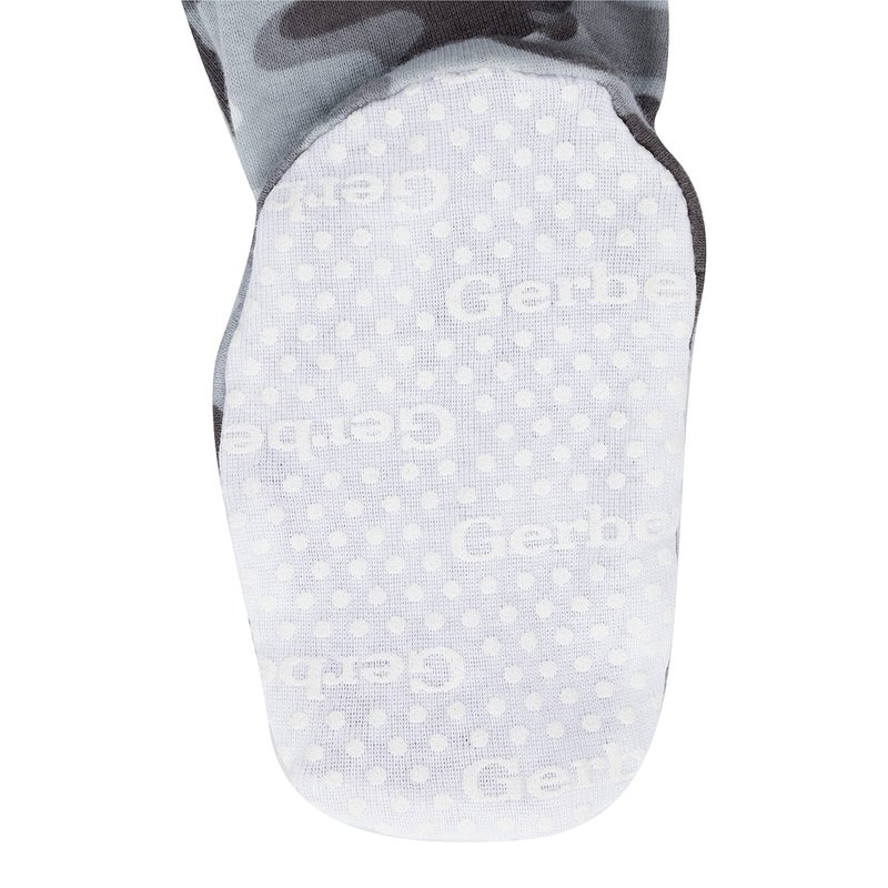 Gerber Baby Boys 2-pack Footed Pajamas And Toddler Sleepers, Grey Camo, 12 Months US - Image 5