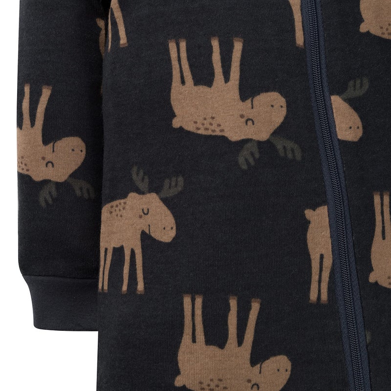 Gerber Baby Boys 2-pack Footed Pajamas And Toddler Sleepers, Grey Camo, 12 Months US - Image 4