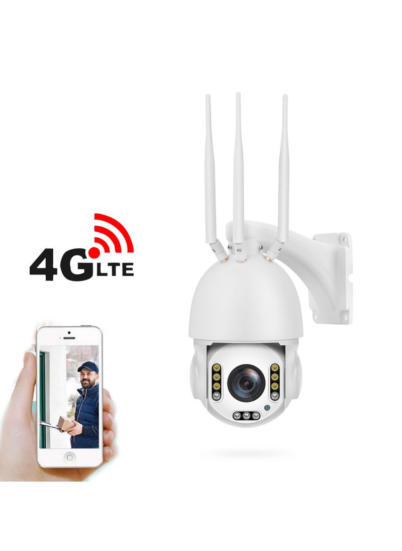 كروني كروني 4G آلات الكرة 18X كاميرا الكشف عن الإنسان وتتبع السيارات كاميرا TF بطاقة 128G  - Image 1