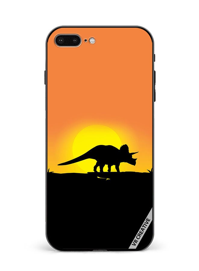 VR CREATIVE Protective Case Cover For Apple iPhone 7 Plus/8 Plus Dinosaur Design Multicolour - Image 1