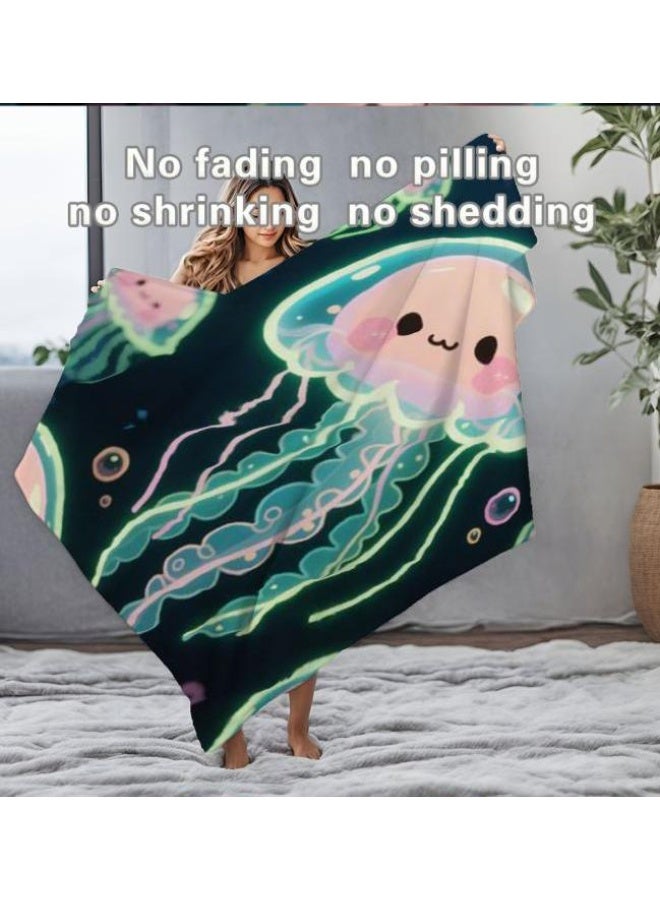 عام بطانية رقيقة من الفانيلا الكرتونية للأطفال والرضع (دافئة ومريحة، ومناسبة للنوم والألعاب) 70 سم * 100 سم - Image 1