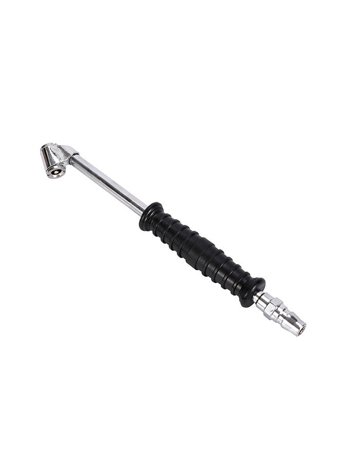 لوازم جهاز نفخ الإطارات بتصميم طويل مزدوج الرأس شديد التحمل يتضمن موصلات سريعة الفك ، لنفخ إطارات السيارات والشاحنات والدراجات والدراجات النارية والمركبات على الطرق الوعرة بشكل فعال - Image 2