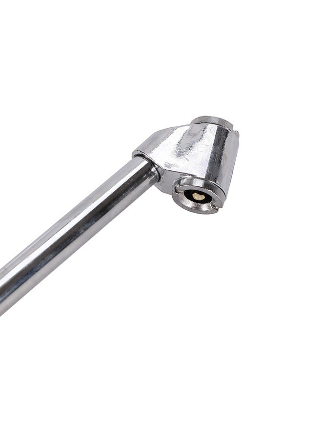 لوازم جهاز نفخ الإطارات بتصميم طويل مزدوج الرأس شديد التحمل يتضمن موصلات سريعة الفك ، لنفخ إطارات السيارات والشاحنات والدراجات والدراجات النارية والمركبات على الطرق الوعرة بشكل فعال - Image 3