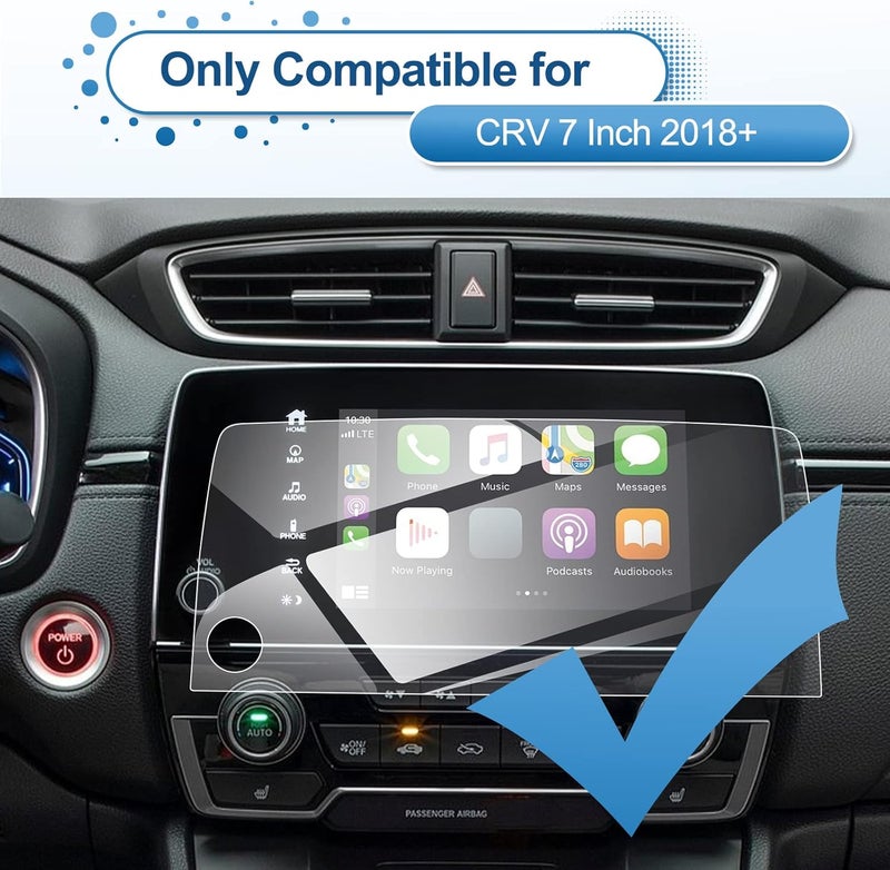 Coleya Tempered Glass Screen Protector for Honda CR-V 7-Inch Touch Screen (2018-2022) - Image 2