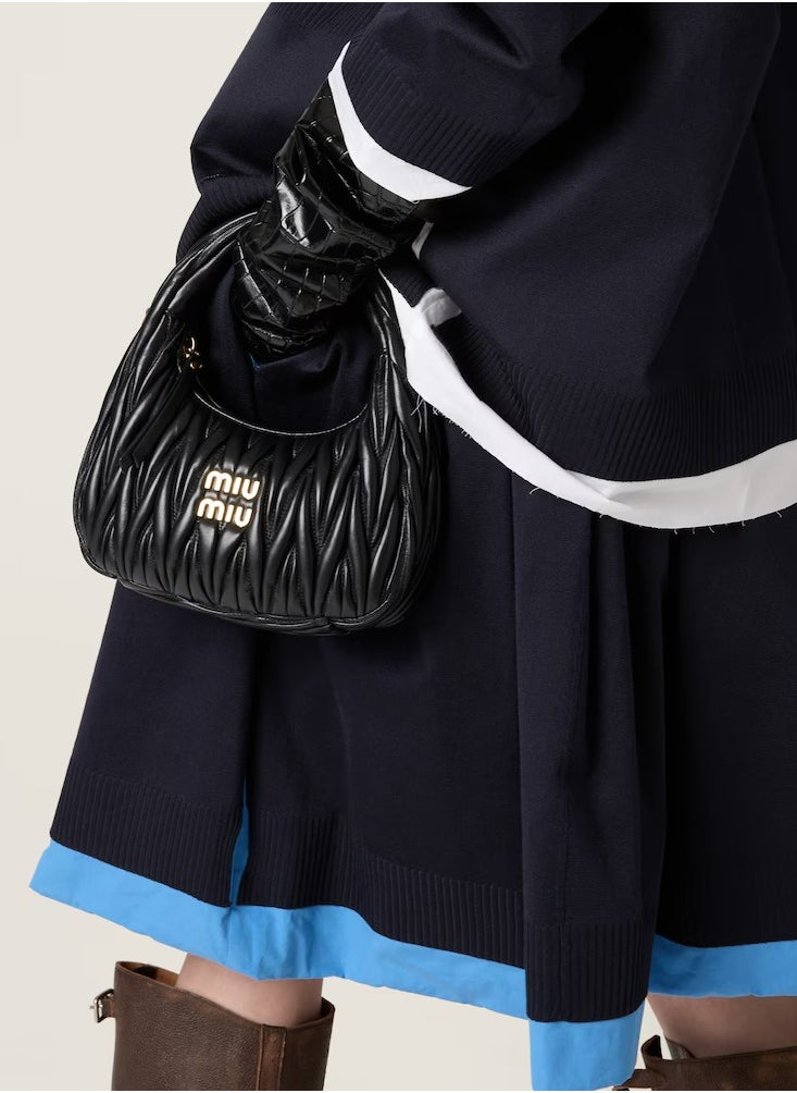 Miu Miu MIU MIU Wander quilted nappa leather hobo Crossbody Shoulder Bag  - Image 4