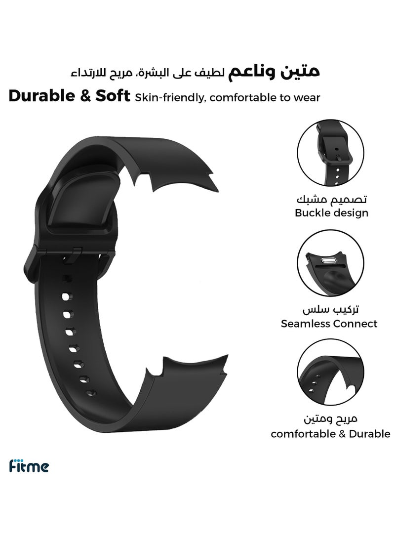 FITME Classic Silicone Band For Galaxy Watch 3 / Watch 4 / Watch 5 / Watch 6 / Watch 7 - Image 2