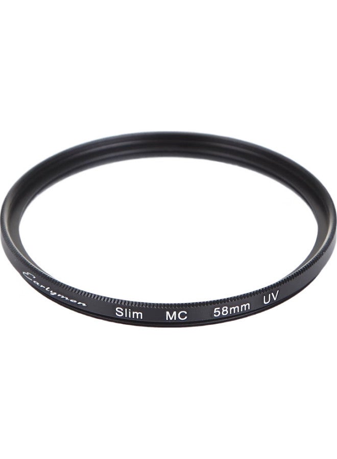 Earlymen Zaoxingke 58Mm Uv Filter, Mirrorless And Dslr Camera Ultra-Thin Multi-Layer Coated Filter, Suitable For Sony, Canon, Nikon 750D/800D/200D 18-55/75 - Image 3
