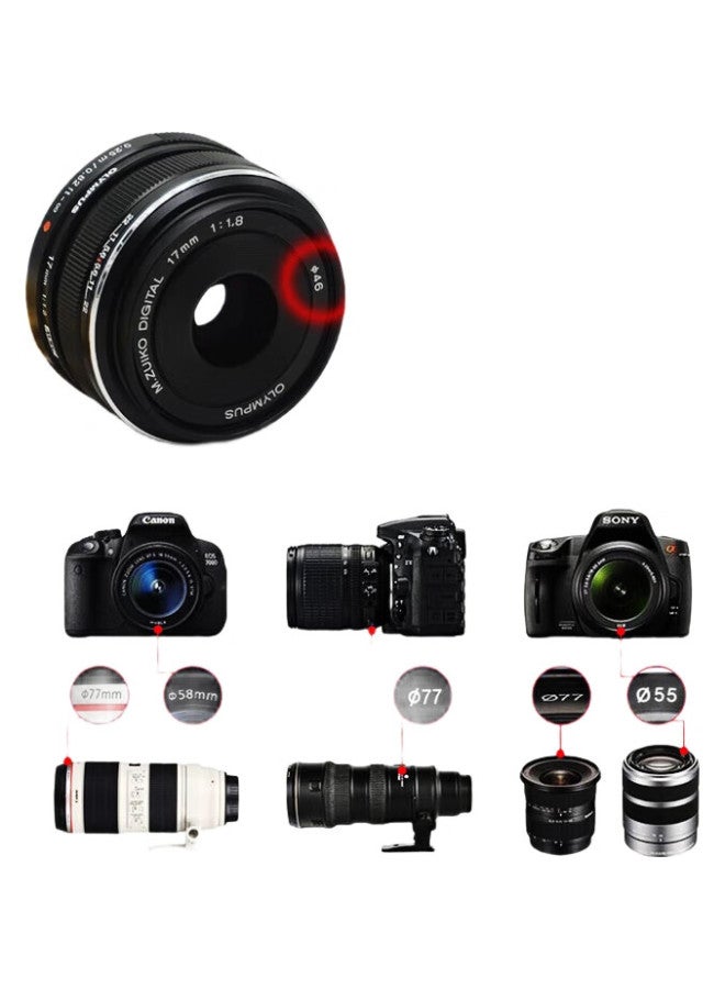 Earlymen Zaoxingke 58Mm Uv Filter, Mirrorless And Dslr Camera Ultra-Thin Multi-Layer Coated Filter, Suitable For Sony, Canon, Nikon 750D/800D/200D 18-55/75 - Image 1