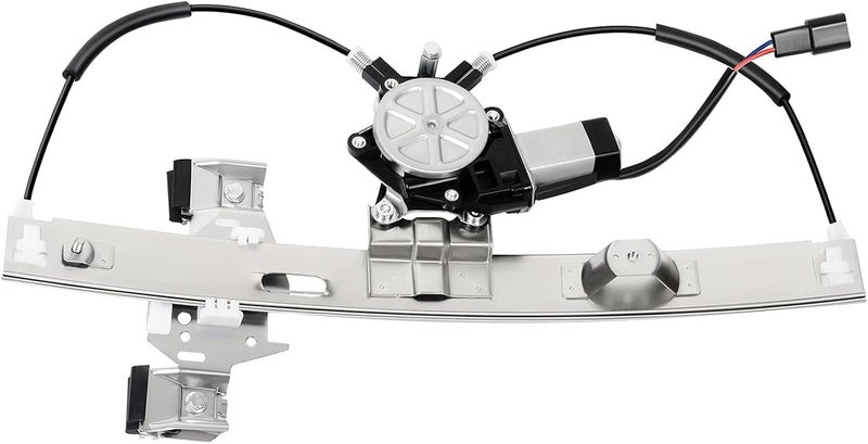 FINDAUTO Power Window Regulator with Motor for 2004-2008 Pontiac Grand Prix - Rear Left Driver Side - Image 1