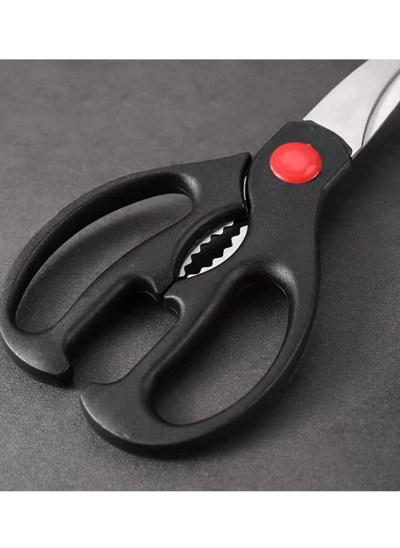 Arabest - Shears, Kitchen Scissors Set, Kitchen Scissors with Sharp Stainless Steel Blades and Soft Handles, Include One Poultry Shears and Two Different Sizes of Cooking Scissors, Perfect Kitchen Partner - Image 1