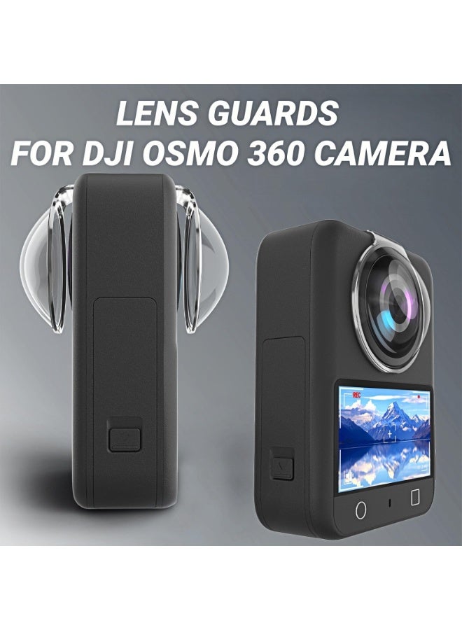 XICEN 2pcs Lens Guards for DJI Osmo 360 Camera, Snap fastener design, High Transmittance,Waterproof Dustproof Lens Protective Cover - Image 3