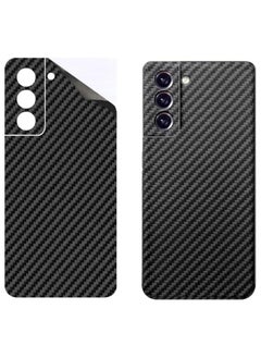 SARAOONT Samsung Galaxy S22 1 Piece Carbon Fiber Skin Wrap and 2 Piece 10H Screen Protectors  - Image 3