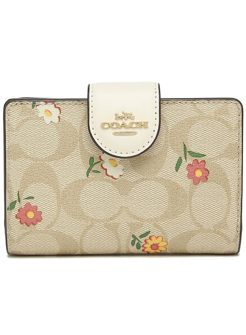 coachoutlet COACH Women’s Signature Bifold Wallet CH480 - Image 1
