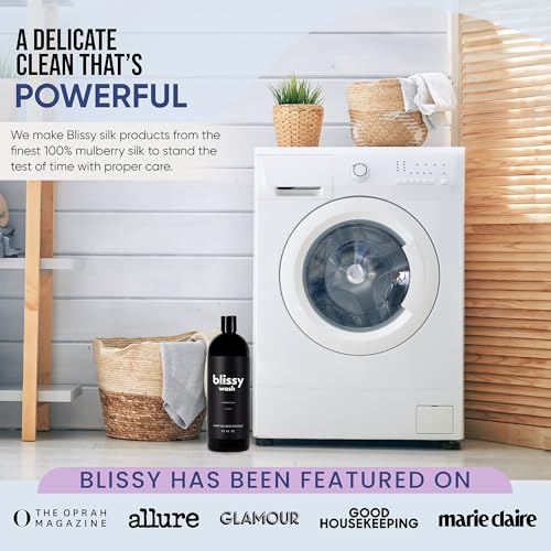 BLISSY Plant Based Natural Laundry Detergent - Wool, Silk & Cashmere Detergent for Washing Machine - Naturally Scented with Lavender Oil - Silk Detergent, Cashmere Wash, Wool Shampoo - Silk Laundry Detergent - Image 3