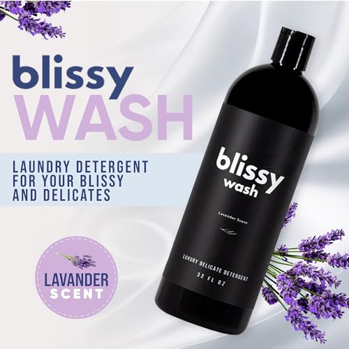 BLISSY Plant Based Natural Laundry Detergent - Wool, Silk & Cashmere Detergent for Washing Machine - Naturally Scented with Lavender Oil - Silk Detergent, Cashmere Wash, Wool Shampoo - Silk Laundry Detergent - Image 2