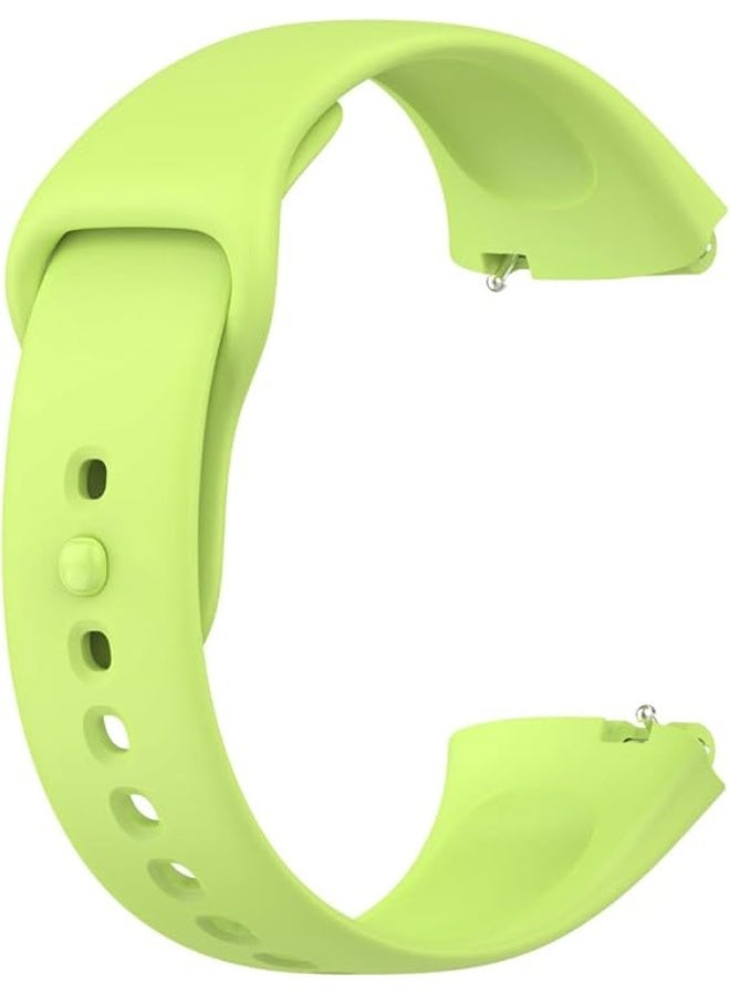 Sport Silicone Strap for Redmi Watch 3 Lite and Active Lime Green - Image 1