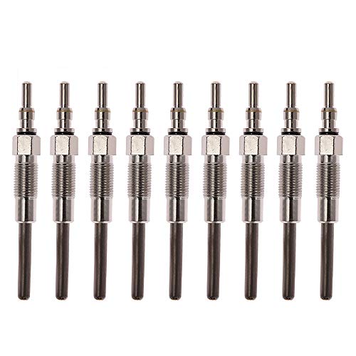 Anxingo شمعات تسخين ديزل بديلة لفورد 1988-1994 IDI (حقن غير مباشر) 7.3 7.3L F350 F250 E250 E350 (مجموعة من 8) F2TZ12A342A بديل لموتوركرافت ZD9 - Image 1