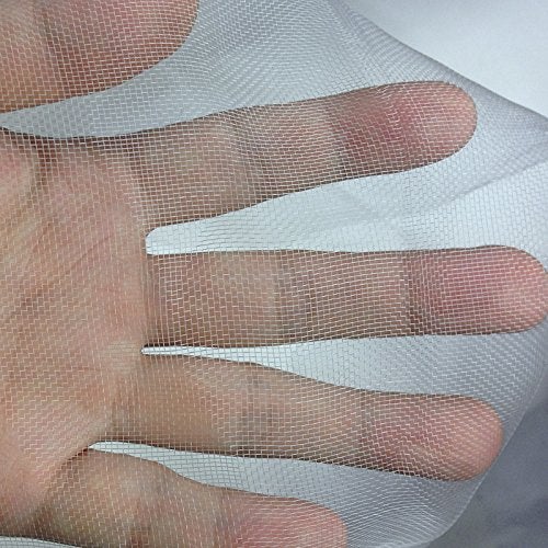 Gardeningwill 8FT x 100Ft Mosquito Bug Insect Bird Fine Mesh Net Barrier Hunting Blind Garden Screen Netting for Protect Your Plant Fruits Flower - Image 4