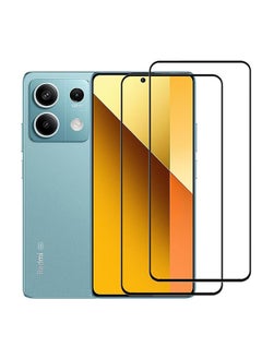 Generic 2 Pack Xiaomi Redmi Note 13 5G Screen Protector, 9H Tempered Glass Screen Protector for Xiaomi Redmi Note 13 5G, Support Fingerprint Unlock, Case Friendly, Anti-Scratch Film  - Image 1