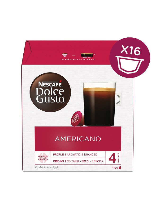 Nescafe Dolce Gusto Americano 16 Count 136grams - Image 1