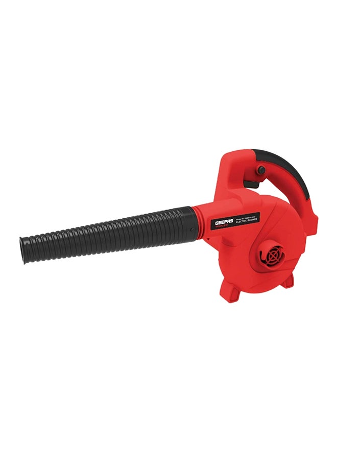 GEEPAS 600W Electric Blower Red/Black - Image 1