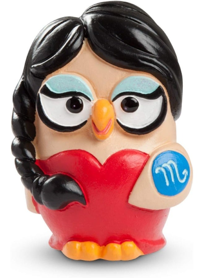 Goofi Zodiac Figurine SCORPIO – 8x10cm Hand-Painted Ceramic, Astrology-Inspired Home Decor & Gift – Unique Collectible for Every Zodiac Sign, Perfect for Personalizing Your Space