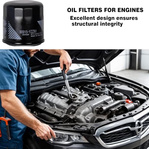 Mcvomv Genuine Automotive Replacement Oil Filter for My Car 90915-YZZN1 / 90915-YZZF2/90915-YYZD3 /3 PACK Compatible with Toyota/Lexus/Scion - Image 3
