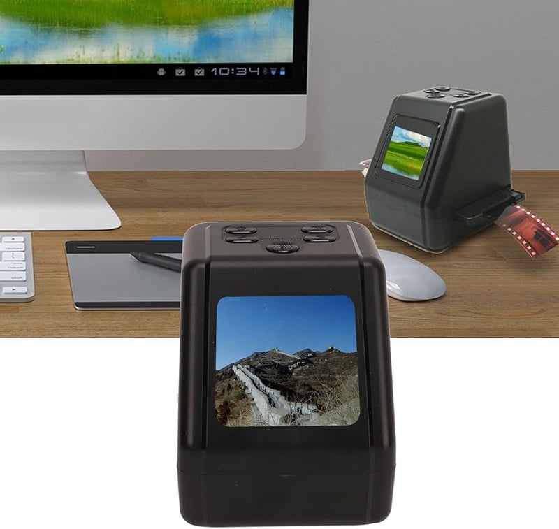 Film Slide Scanner Convert 135 126 110 8mm Slides to 12MP JPG Digital Photo Negative Scanner - Image 3