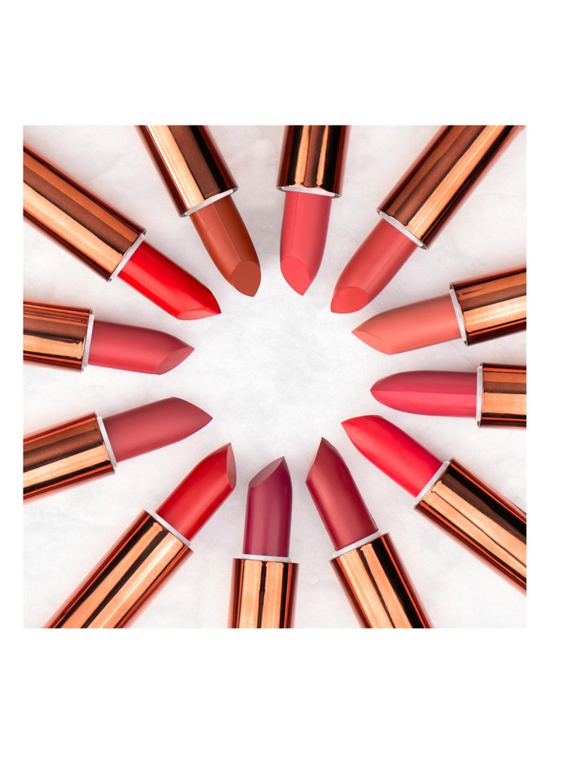 Just Herbs Just Herbs Ultra Matte Bullet Lipstick 4g Bare Romance  - Image 3