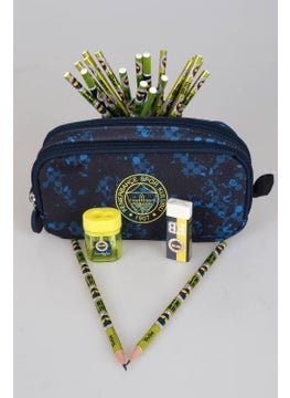 Licensed Pencil Bag, 2-Piece Pencil, Eraser and Double-Blade Sharpener Set
