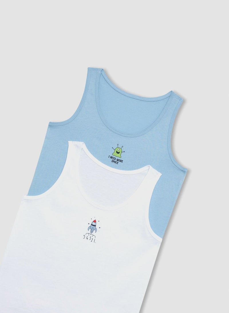 DeFacto Boy 2 Piece Regular Fit Undershirt  - Image 2