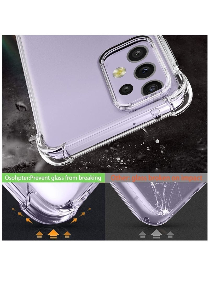 Galaxy A73 5G Crystal Clear Transparent Shockproof Soft TPU Protective Case Cover designed for -Samsung Galaxy A73 5G - pzsku/ZE6354B46832D96A6E674Z/45/_/1677051511/0a47576a-5d00-4f15-b754-5513527c354e