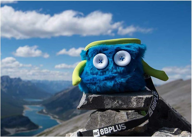 8B+ 8BPLUS 8BPLUS Chalk Bag for Climbing, Bouldering, Belt and Giftbox Included - Wide Opening - Brush Holders, for Left & Right Handers - Image 2