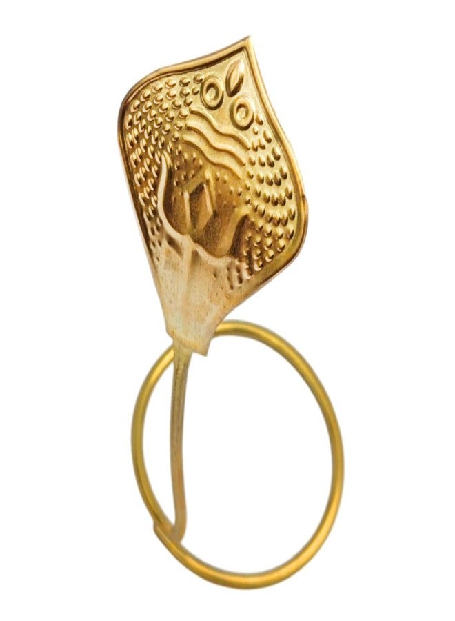 MAYAPURI Pure Brass Naga/Snake for Pooja, Shivlinga Decor, Vasuki Naag for Shivalingam (Pack of 1, Height : 4 Inches) - Image 2