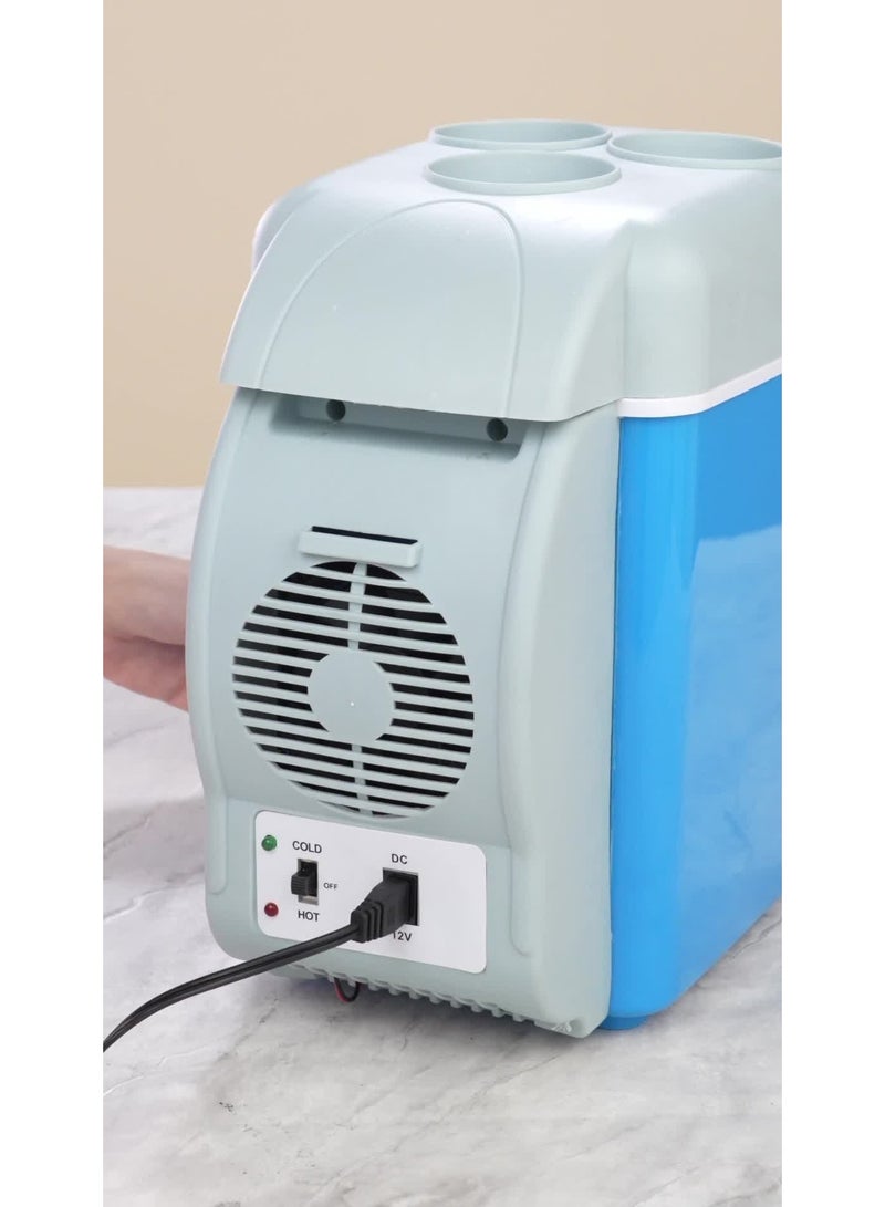ثلاجة سيارة صغيرة 7.5 لتر – تبريد وتسخين أثناء السفر - Image 4