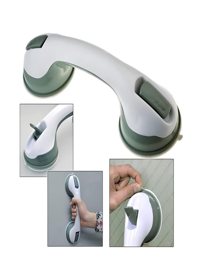 Touchcart Bathroom Helping Handle Hand Grip Handrail, Safety Shower Support Strong Suction Cup Door Helping Handle for Children, Old People (Multicolor) - Image 5