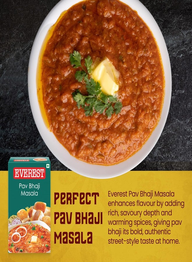 Everest Pav Bhaji Masala – 50g | Authentic Mumbai-Style Spice Blend for Rich, Flavourful Pav Bhaji | Aromatic Masala Powder for Bhaji, Snacks & Street-Style Cooking - Image 5