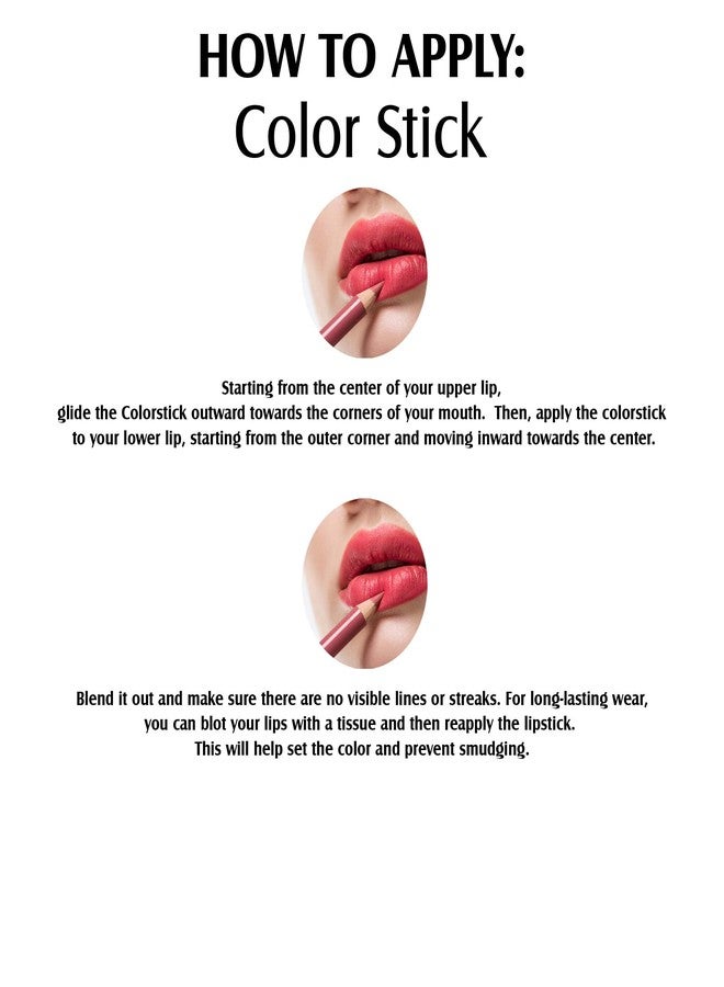 Glam 21 Glam21 Super Matte Colorstick Lipstick|Natural Wooden Lipstick | Long Lasting | Ultra Pigmented | Light Weight -3.5 Gm | 08-Gimme Maroon - Image 5