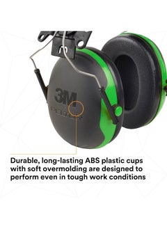 3M 3M PELTOR Ear Muffs, Noise Protection, Hard Hat Attachment, NRR 21 dB, Construction, Manufacturing, Maintenance, Automotive, Woodworking  - Image 4