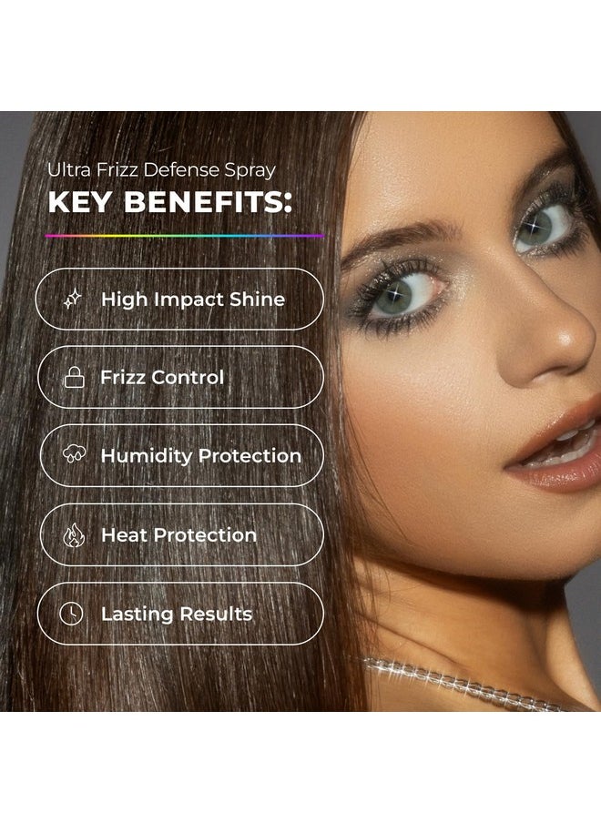 XMONDO XMONDO Hair Super Gloss Ultra Frizz Defense Spray | Ultimate Frizz & Humidity Guard Designed with Humishield Technology, Vegan Formula Promotes Softer Strands and Enhances Shine, 6.7 Fl Oz  - Image 5