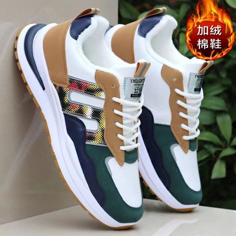 Leather Waterproof Men'S Shoes Soft Bottom Wear-Resistant Non-Slip Sneaker Men'S Casual Travel Shoes Running Shoes - Image 4