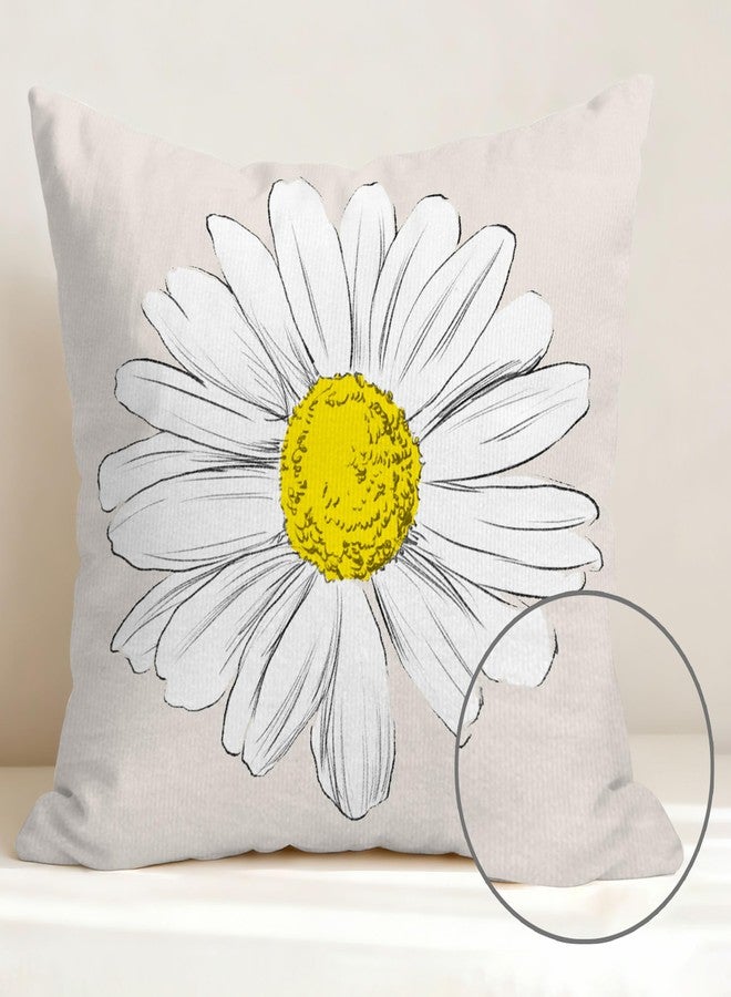 Hexagram Spring Summer Pillow Covers 18x18 Set of 4, Outdoor Floral Daisy Decorative Grey Throw Pillow Covers, You are My Sunshine Farmhouse Cushion Case for Couch Sofa Indoor Home Decor(No Insert) - Image 3