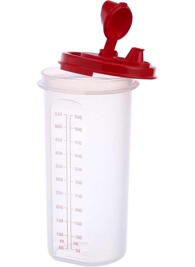 Tupperware Midi Magic Flow Container, 650Ml (122) Free One Nexxa Baby Spoon, Plastic - Image 2