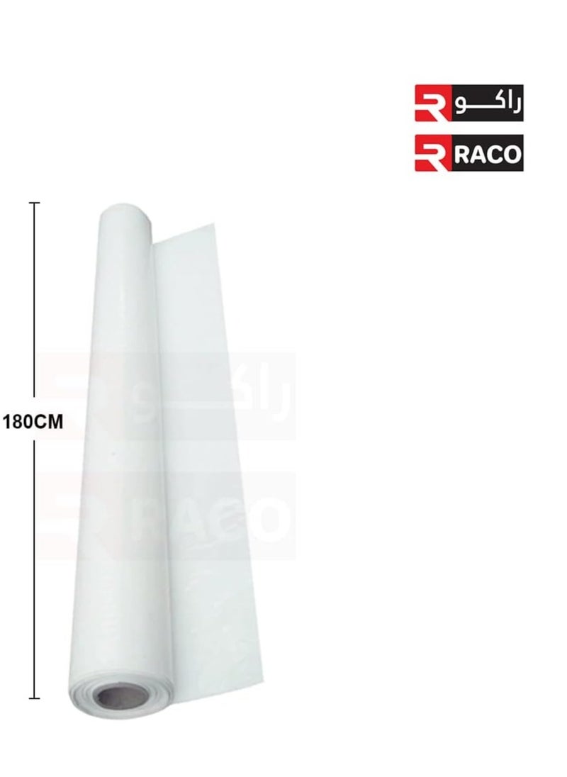 راكو لفة صفائح البوليثين المتينة RACO للأرضيات والأثاث من الغبار والماء عند الطلاء والتزيين (500 جم ، 10 أمتار)  - Image 2