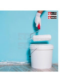 RACO RACO Durable Polythene Sheet Roll for Floors and Furniture Protuct from Dust and Water when Painting and Decorating (500G, 10M)  - Image 3