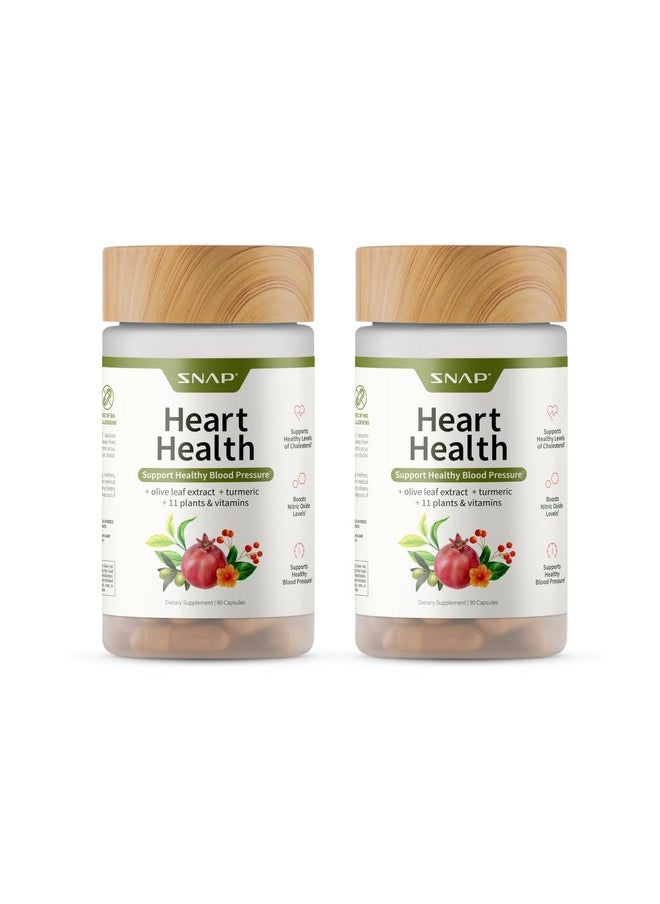SNAP SUPPLEMENTS Snap Supplements Heart Health Supplements and Blood Circulation Supplements, 180 Capsules  - Image 1