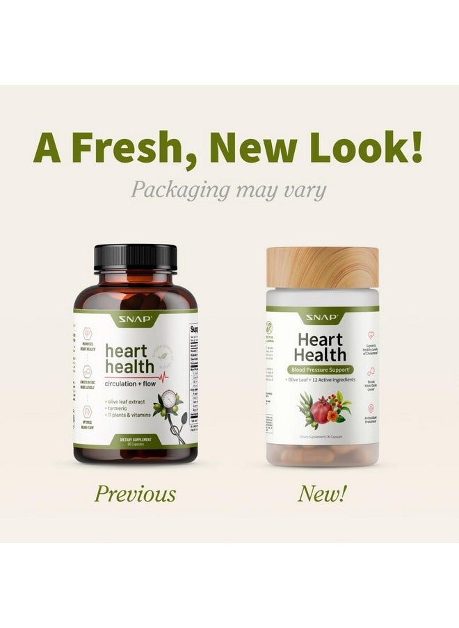 SNAP SUPPLEMENTS Snap Supplements Heart Health Supplements and Blood Circulation Supplements, 180 Capsules  - Image 2